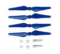 Qklyxr 4pcs 9450S Propeller Quick Release Blade CC CW Props Wing With Mount Base Spare Parts, For DJI Phantom 4 PRO 4a Advanced Drone Fpv Racing Drone Propeller(Blue)