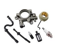 Qklyxr 7pcs Oil Pump Pipe Fuel Filter Line Kit Power Equipment Tools, for, MS290 MS310 MS311 MS390 Chainsaw Parts Small Engine Spark Plug Piece