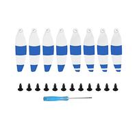 Qklyxr 8 PCS 4726 Propeller, for DJI, for Mavic, for MINI, Drones 4726F Colorful Quick Setup Low-Noise Blade With Removal Tool Drone Propeller Blade Replacement(Blue stripe)