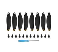 Qklyxr 8 PCS 4726 Propeller, for DJI, for Mavic, for MINI, Drones 4726F Colorful Quick Setup Low-Noise Blade With Removal Tool Drone Propeller Blade Replacement(Gold)
