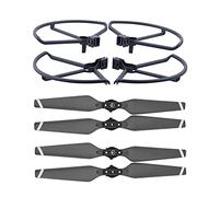 Qklyxr 8330 8331 Propeller And Props Protector Bundle Quick Release Low Noise Guard Blade Bumper, for DJI, Maivc Pro Platinum Drone Propeller Blade Replacement(8330 white ad bumper)