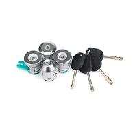 Qklyxr 8Pcs Rear Door Boot Ignition Lock Barrel with 4 Keys Replacement, for Ford, for Falcon, EA EB ED EF EL Car Door Lock