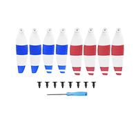 Qklyxr 8PCS Replacement Propellers Drone Light Weight 4726 Props Blade Accessory Wing Fans Spare Parts, for DJI, for Mavic, for MINI Drone Propeller Blade Replacement(4 Red 4 Blue)