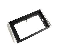 Qklyxr 9 Inch Stereo DVD Player Install Surround Trim Panel Kit Face Plate Dash Mount Radio Frame, for, for Mitsubishi, XPANDER 2015 Vehicle Stereo Fascia Trim