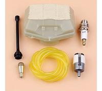 Qklyxr Air Filter Fuel Oil Filter Line Hose Repair Kit, for Husqvarna, 362 365 371 372 372XP Chainsaw 503814502 501544102 503 81 45 02 503 42 6701/501 54 41-02 Chainsaw Fuel Hose