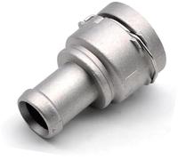 Qklyxr Aluminium Radiator Cooling Coolant Hose Coupling Flange Pipe, for Audi, for A1, for A3, for A5 Q3, for Tt, for Vw, for Beetle, for Caddy Car Heater Hose Connector
