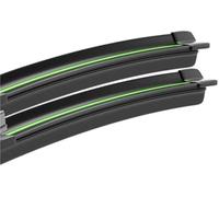 Qklyxr Auto Glass Cleaning Wiper For Dacia Dokker 2012-2020 Front Windshield Wiper Blades 2Pcs Windscreen Window Accessories 2014 2015 2016 2017 2018 2019(Black n 2012 2015)