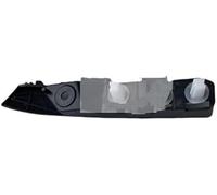 Qklyxr Bumper Retainer Brackets, for Hyundai I10 2011 2012 2013 Auto Left Right Front Side Spacer Bracket Holder Support Exterior Fascia Support(BLACK Left)