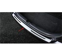 Qklyxr Car Accessories, for Mazda, 6 2004-2017 Trunk Guard Threshold Shield Anti-scratch Protection Stainless Steel Trim Rear Bumper Protector