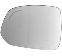 Qklyxr car side viewing glass Car Left/Right Side Mirror Glass Rear View Wing Replacement with Heating Function Blind Spot Hd Flat, for Volvo Xc90 2015-2022(BLACK Left)