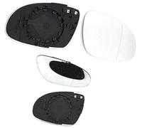 Qklyxr car side viewing glass For Vw, for Passat B6 2005-2010 Wing Mirror Glass Blind Spot Heated Right by Wcm