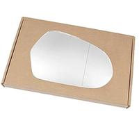 Qklyxr car side viewing glass Wing Mirror Glass Right, for Audi, for A6 2011-2018 STICK-ON Driver off Side with Blind Spot