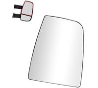 Qklyxr car side viewing glass Wing Mirror Upper Glass Heated Right, for Ford, for Transit Mk8 2014 2015 2016 2017 2018 2019 2020 2021 2022 Driver Side Replacement 1823986