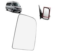 Qklyxr car side viewing glass Wing Mirror Upper Glass Right Non-Heated, for Mercedes-Benz Sprinter, for Volkswagen, for Vw, for Crafter 2006-2018 A0028111833 2E1857588D