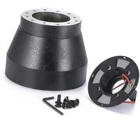 Qklyxr car steering mounting hub For E30 Steering Wheel Hub Adapter Boss Kit Black Racing Car Hubs