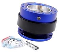 Qklyxr car steering mounting hub For Momo, for Omp Sparco Steering Wheels 2.0 Quick Release Hub Adapter Snap off Boss Kit, for Car Wheel Hubs(Blue)