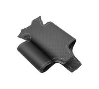 Qklyxr Car Steering Wheel Cover, for Citroen, for C4, for C-quatre 2007 2008 2009 Car Interior Steering Wheel Hand-stitched Leather Cover Braid Steering Wheel Steering Wheel Cover(BLACK Gray Line)