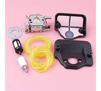 Qklyxr Carburetor Air Fuel Filter Line Hose Gasket, for Husqvarna, 136 137 141 142 Chainsaw Spare Tool Part Бензопила Chainsaw Fuel Hose