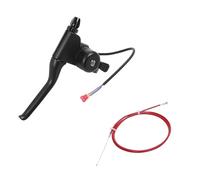 Qklyxr Commuter Scooter Braking Handle Left Brake Handle Lever, for Gotrax Gxl V2 Apex Pro XL Rival Xr Elite 110mm Disc Cable Repair Part(Set a)