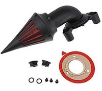 Qklyxr Cylinder Ventilation Mesh Motorcycle Modified Spike Air Cleaner Intake Filter, for Harley for Sportster 883 1200 48 72 Roadster 2004-2019