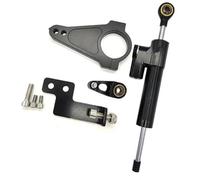 Qklyxr For Inxing, V7 Modification Part Steering Damper Stability Safety Electric Scooter Directional Bracket Electric Scooter Steering Damper(BLACK A)