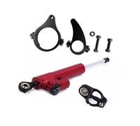 Qklyxr For KAABO, Wolf Warrior11 Warrrior GT King+, Electric Scooter Electric Scooter Steering Damper(BLACK Red Color2)