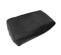 Qklyxr For Lexus, GS300 GS400 GS430 1999 2000 2001 2002 2003 2004 Microfiber Leather Center Control Lid Armrest Box Cover Sticker Trim Car Armrest Cover(Black)