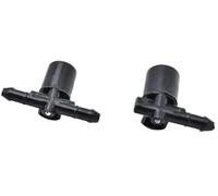 Qklyxr for Opel, for Astra 2009 2010 2011 2012 2013 2014 2015 2Pcs Front Windshield Wiper Washer Glass Nozzle 13408115116 Windscreen Washer Nozzle