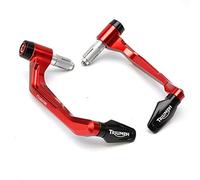 Qklyxr for Triumph, for Daytona 600/650 2004 2005, for Daytona 675 2006-2020, Motorcycle Handlebar Brake Clutch Levers Protector Guard Motorcycle Brake Lever(Red)