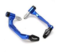 Qklyxr for Triumph, for Daytona 600/650 2004 2005, for Daytona 675 2006-2020, Motorcycle Handlebar Brake Clutch Levers Protector Guard Motorcycle Brake Lever(Blue)