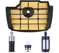 Qklyxr garden equipment filter For Aumel Air Fuel Oil Filter Primer Bulb Service Kit, for MS201T Ms201 MS201TC Chainsaw Fleece Tune up with Replace 11451404400 1145 140