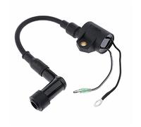 Qklyxr Ignition Coil, for YAMAHA, 40HP 50HP 2 Stroke 3 Cylinder Outboard 6H5 85570 00 Marine Engine Ignition Coil Replacement