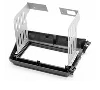 Qklyxr LHD Double Din Fascia, for Civic, 2011+ Radio DVD Stereo CD Panel Dash Mounting Installation Trim Kit Face Frame Car Stereo Fascia