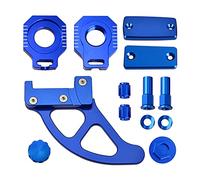 Qklyxr Motorcycle Parts Brake Clutch Reservoir Cover Axle Blocks Brake Disc Guard For, for Husqvarna, TE FE 150 250 250i 300 300i 350 450 501 2018-2021 Motorcycle Brake Disc Guard