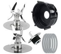 Qklyxr Replacement Parts, for Oster, & Osterizer Blender Ice Blades 4980 4961 Gasket Coupling Stud Slinger Pin Kit Blender Blade