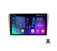 QKPFCVG Android Car Stereo for Toyota Avensis 2002-2008, Car Radio with 9 Inch Screen GPS Bluetooth FM/AM Radio Wireless CarPlay WiFi