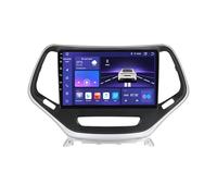 QKPFCVG Android Car Stereo Multimedia for Jeep Cherokee 5 2014~2018 Car Radio MP5 Player with 4G/WiFi/FM/RDS/Carplay/Android Auto