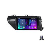 QKPFCVG Wireless Car Stereo for Toyota Hilux 2015-2020, Android FM/AM Radio with RDS/DSP/4G/USB/Carplay/Android Auto/Backup Camera