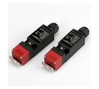 QKS8 SRK D11 Door Switch Waterproof Limit Switches IP65 Lock Doors Key Switch Cable Gland PG11 D4NS-1BF, 2-Pack, Red IDGTTLDF(SRK D02 (2NC))