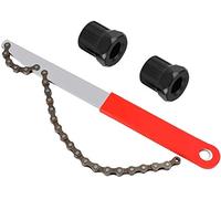 QKURT Bike Cassette Removal Tools Kit, 3 PCS Bike Chain Chain Whip Tools with Cassette Lockring for 7,8,9,10,11,12 Speed Chains - with Lockring Nut Tool