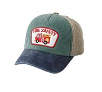 QKURT Boys Baseball Cap, Summer UV Protection Sun Hat Trucker Hat Dinosaur Baseball Cap Car Cotton Hats Adjustable Outdoor Sports Hats for Kids Ages 2-6