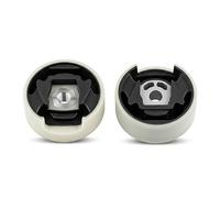 QKVBKAU Set of 2 Front Lower Engine Mount for Select VAG Models | Rubber-Metal Engine Subframe Mounting Kit | OE:1K0199867QS1,49368673,49368623 | Direct-Fit Replacement Engine Mount Assembly