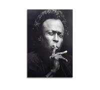 QKVPMNRQ Miles Davis Kind of Blue 1959 Decor Living Room Canvas Wall Art Modern Family Bedroom 24x36inch(60x90cm) Unframe-style