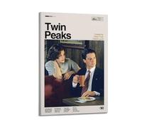 QKVPMNRQ Twin Peaks Fire Walk With Me Poster Movie Vintage Decor Living Room Canvas Wall Art Modern Family Bedroom 24x36inch(60x90cm) Frame-style
