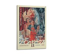 QKVPMNRQ Twin Peaks Fire Walk With Me Poster Movie Vintage Decor Living Room Canvas Wall Art Modern Family Bedroom 24x36inch(60x90cm) Frame-style