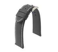 QL Supply Co 18mm 19mm 20mm 22mm Sailcloth Straps Blancpain Divers Watches Men Nylon Quick Release Watch Band(Black wh line 1,22mm)