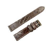 QL Supply Co High-end Hand-Made Ostrich Foot Leather Strap 18 19 20 21 22MM Black and Brown Ostrich Skin for The Man Who Trouble