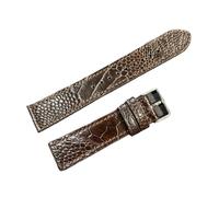 QL Supply Co High-end Hand-Made Ostrich Foot Leather Strap 18 19 20 21 22MM Black and Brown Ostrich Skin for The Man Who Trouble