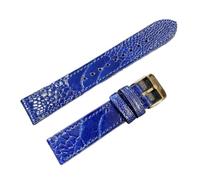QL Supply Co High-end Hand-Made Ostrich Foot Leather Strap 18 19 20 21 22MM Black and Brown Ostrich Skin for The Man Who Trouble