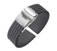 QL Supply Co Silicone Strap 20mm 22mm 18mm 24mm Universal Rubber Watchband for Sports Waterproof Bracelet for Gt2/3/4 Watch Band